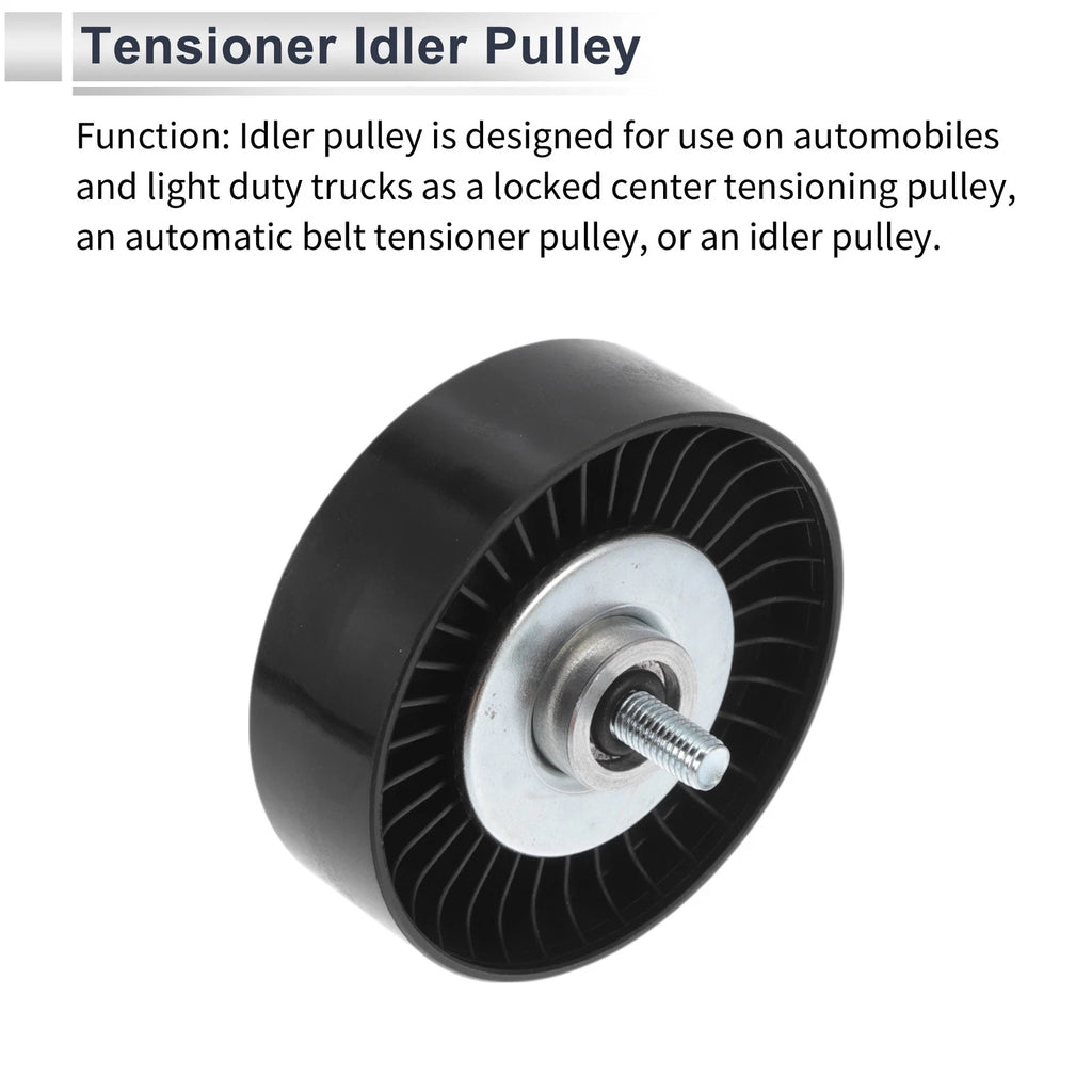 Drive Belt Idler Pulley for Volkswagen Touareg (2002–2006) No. 077903341G