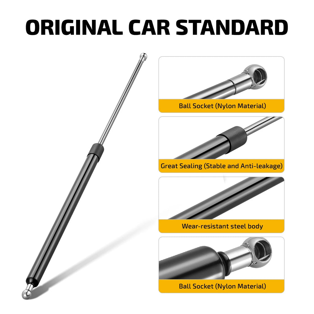 2PC Gas Shock Lift Support for Leer ATC Camper Topper SF280M150 (28in, 150Lb)