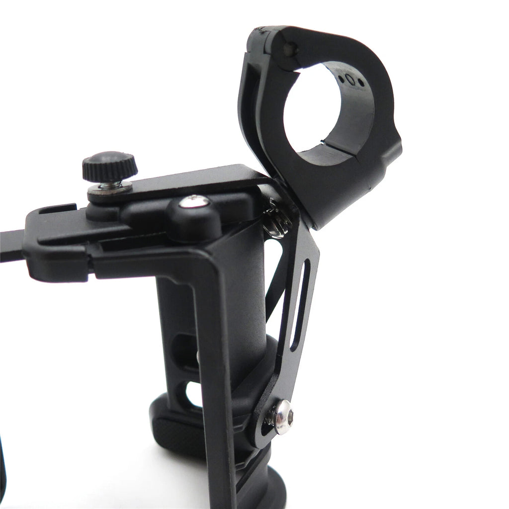 Adjustable Cup Holder for Motorcycle Bicycle Handlebar Mount (22-28mm)
