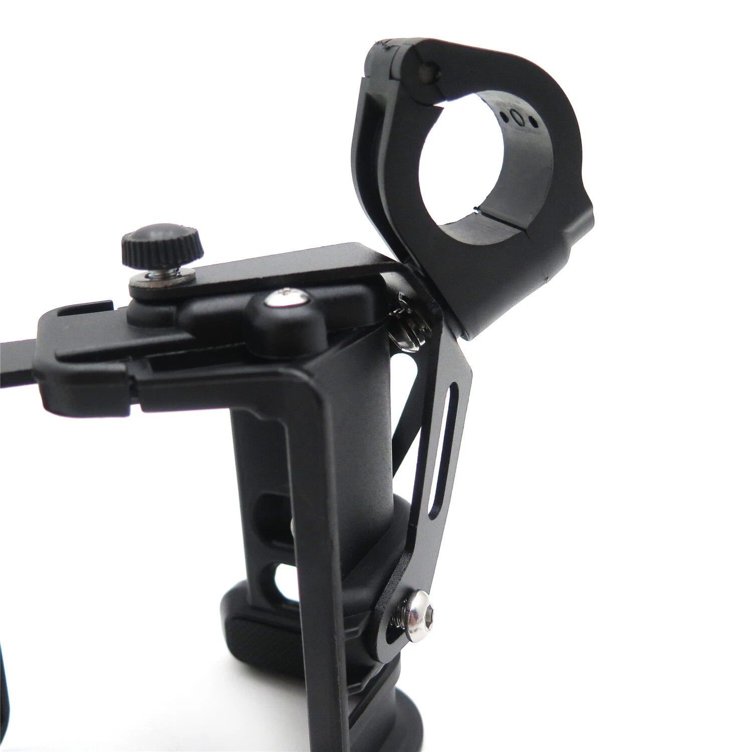 Adjustable Cup Holder for Motorcycle Bicycle Handlebar Mount (22-28mm)
