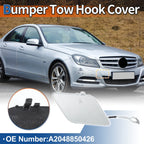 Tow Hook Cover for Mercedes-Benz (2012–2015) No.A2048850426 Silver Tone