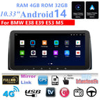 10.33'' Carplay Stereo GPS Navigation for BMW E38 E39 E53 M5 X5 (1995-2006)
