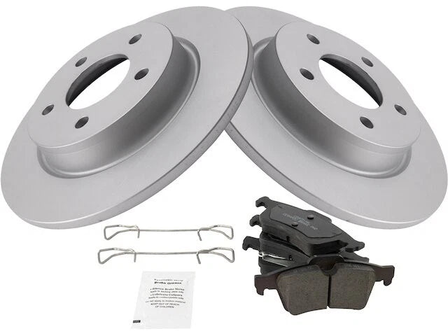 Rear Brake Pad and Rotor Kit for Mazda 3 (2004–2005) FV287PQ