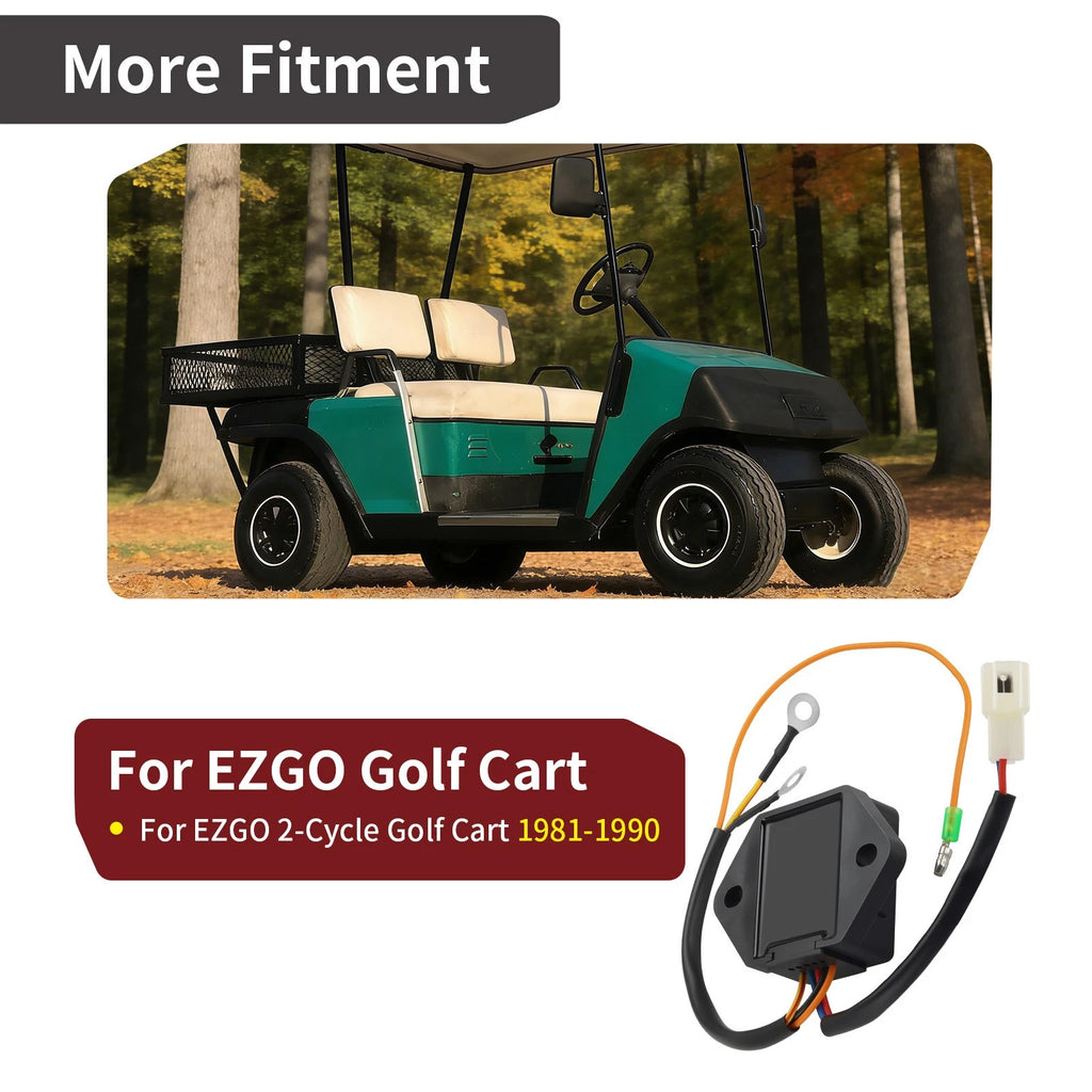 Engine Ignitor Assembly 19627-G1 for EZGO Golf Cart (1981–1990)