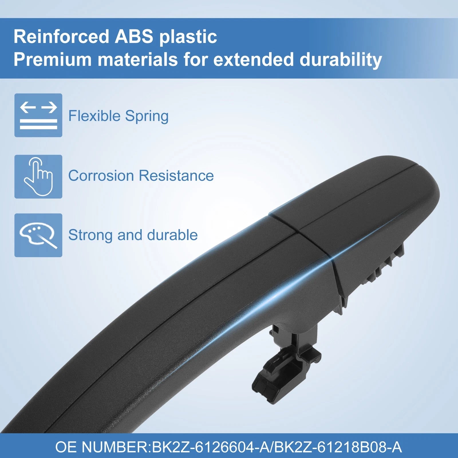 Exterior Rear Passenger Door Handle for Ford Transit 150 (2015–2024) No.BK2Z-6126604-A