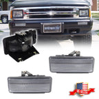 Clear Front Bumper Turn Signal Lights for Chevy S10 Blazer GMC Sonoma (1994–1997)