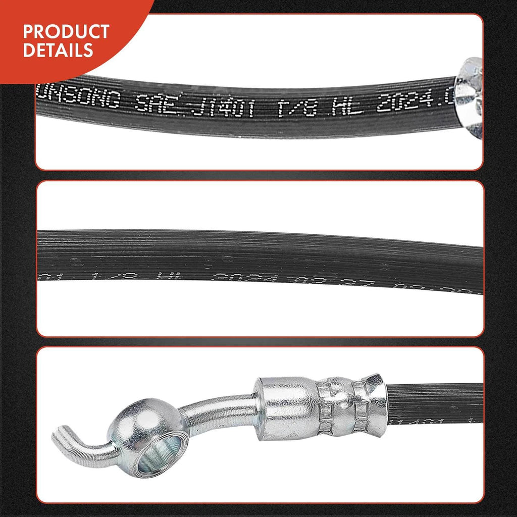 Rear Right Brake Hydraulic Hose for Kia Borrego (2009)