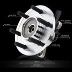 Wheel Bearing & Hub for Ford F-150 Lobo Mark LT (2004–2008) 4WD 6-Lug