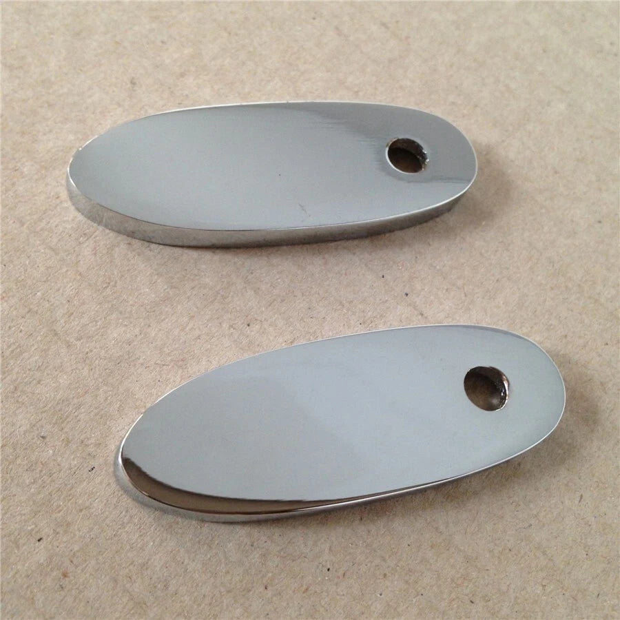 Chromed Mirror Block Off Base for Honda Kawasaki Yamaha Suzuki