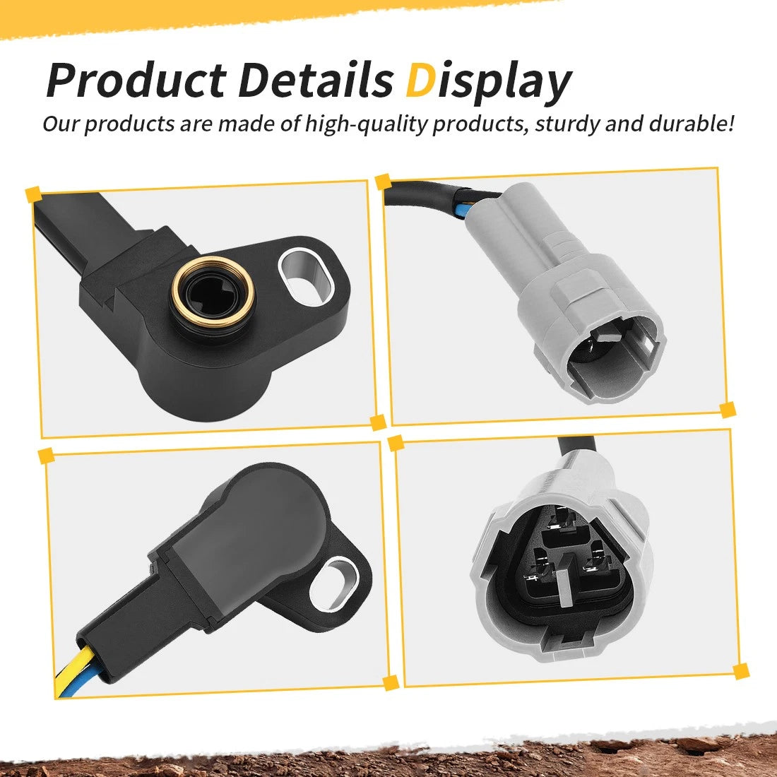 Throttle Position Sensor for Polaris Sportsman Scrambler 1000 850 XP ATV (2014–2021) 2412634