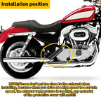 Exhaust Muffler Pipe Heat Shield Cover for Universal Motorcycle (All Years)