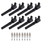 8x Electronic Coils for Lincoln LS V8 3.9L (2000–2006) LF1618100B XR827823 FD506