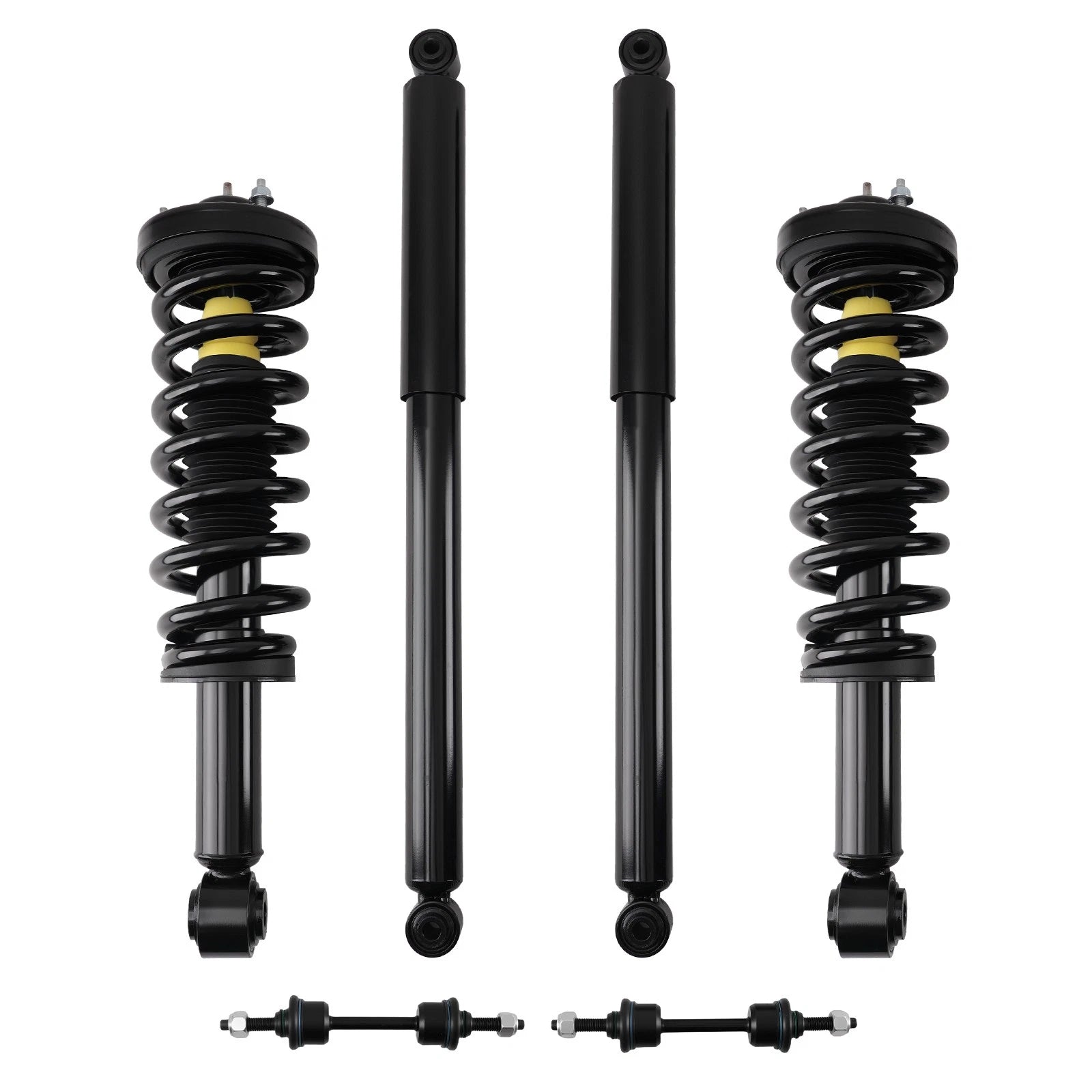 Set of 6 Strut Sway Bar Links for Ford F-150 (2009–2013) 4WD