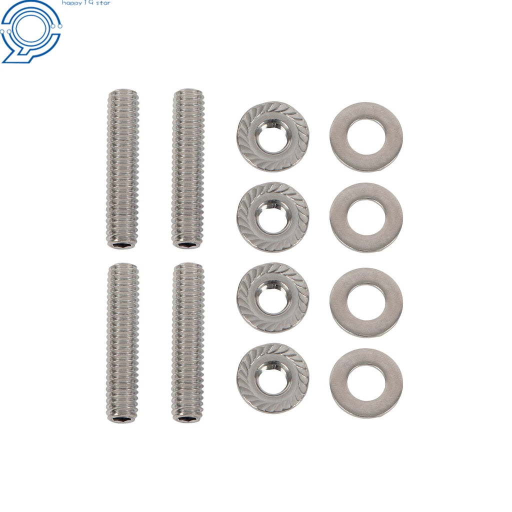 304 Stainless Steel Hex Bolt Kit for Chevy Small Block (265–307)