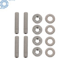 304 Stainless Steel Hex Bolt Kit for Chevy Small Block (265–307)