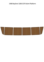EVA Foam Teak Deck Flooring Mat for Bayliner 3288 3270 (1988)