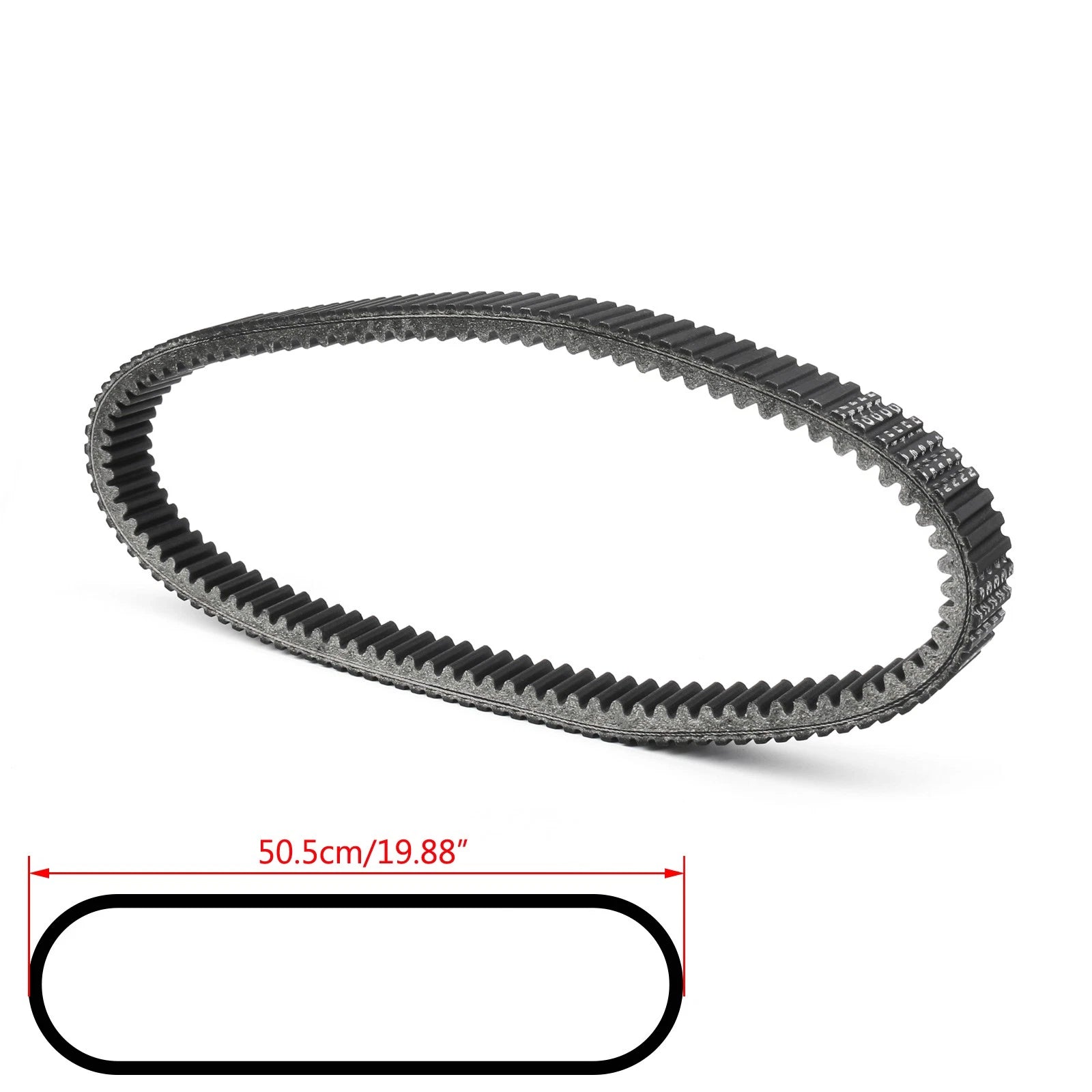 Drive Transmission Belt for Kawasaki Mule Pro DX FX FXT FXR DXT (2015–2018)