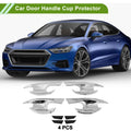 Set of 4 Chrome Door Handle Cup Protectors for Mazda CX-30 (2020)