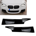 Front Bumper Side Splitter Cover Trim for BMW 1 Series F20 F21 (2011–2015)