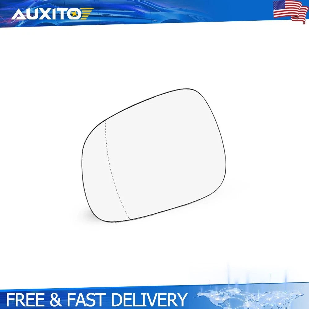 Heated Left Side Mirror Glass with 4 Pin for BMW X3 (2010–2014)