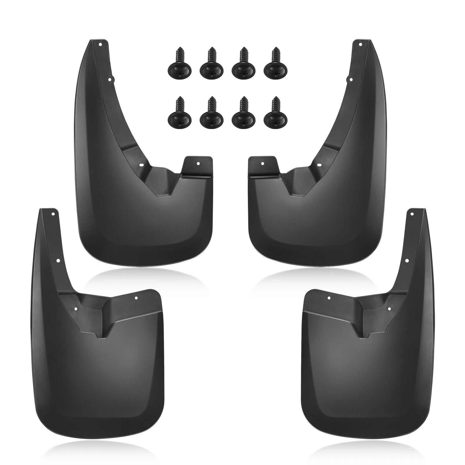 4PCS Splash Guards Mud Flaps for 2009–2010 Dodge Ram 1500/2500/3500