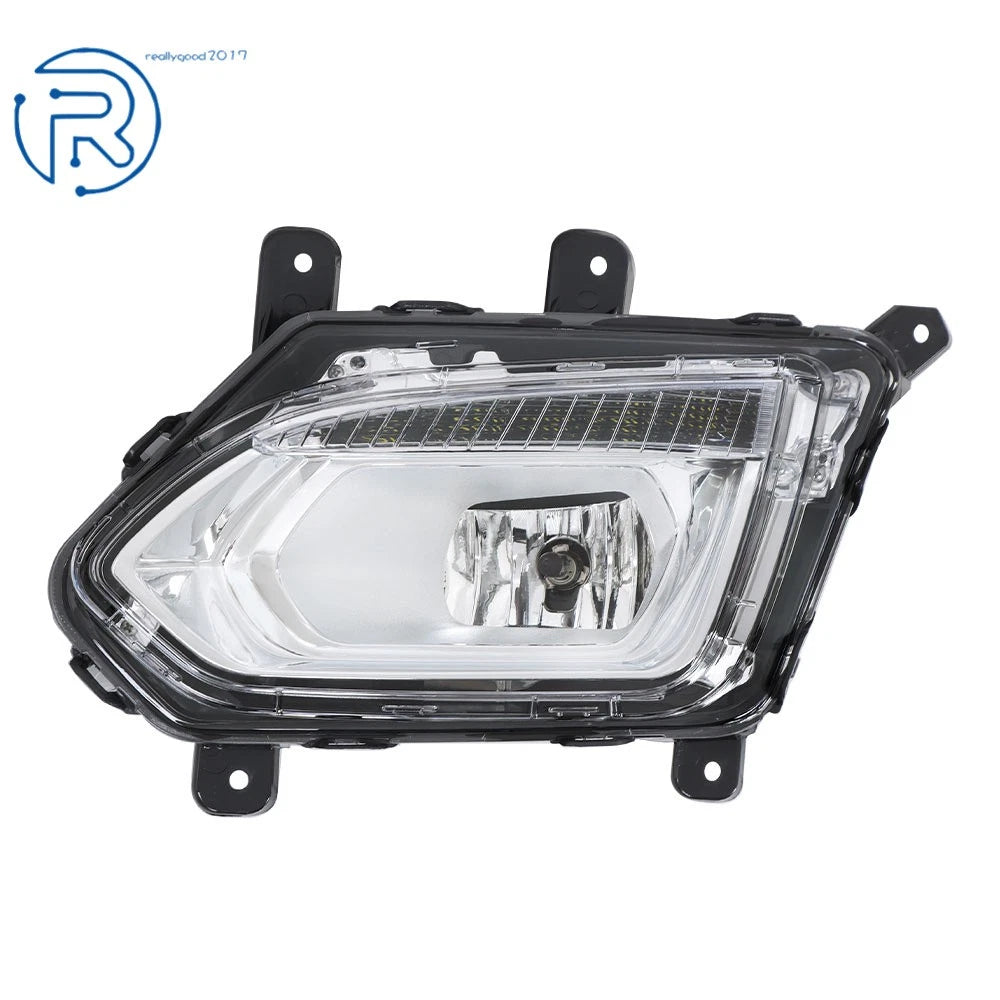 Front Fog Light Lamp Chrome for Chevy Equinox (2016-2017) Left Side