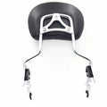 Detachable Chrome Backrest Sissy Bar w/ Pad for Harley Touring (2009–2018)