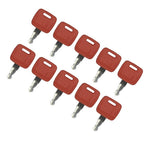 Set of 10 Ignition Keys for Tractor Loader (RE183935)