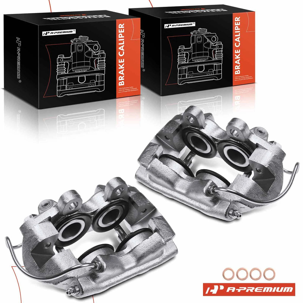 Pair Front Disc Brake Calipers for Ford Mustang Ranchero Mercury (1967)