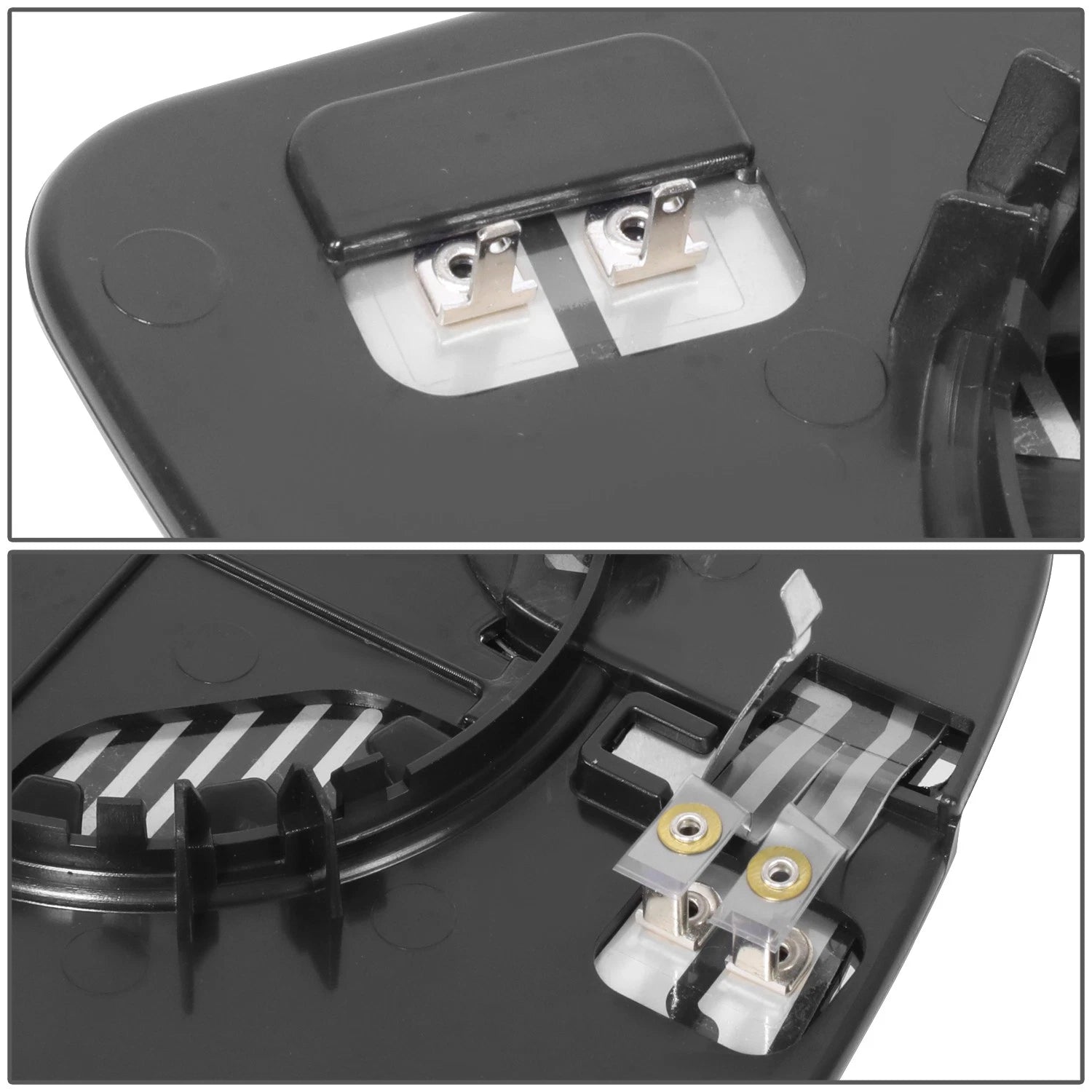 Power Dual Driver Side Heated Flat Mirror Glass for Ford Transit Connect (2014–2024)