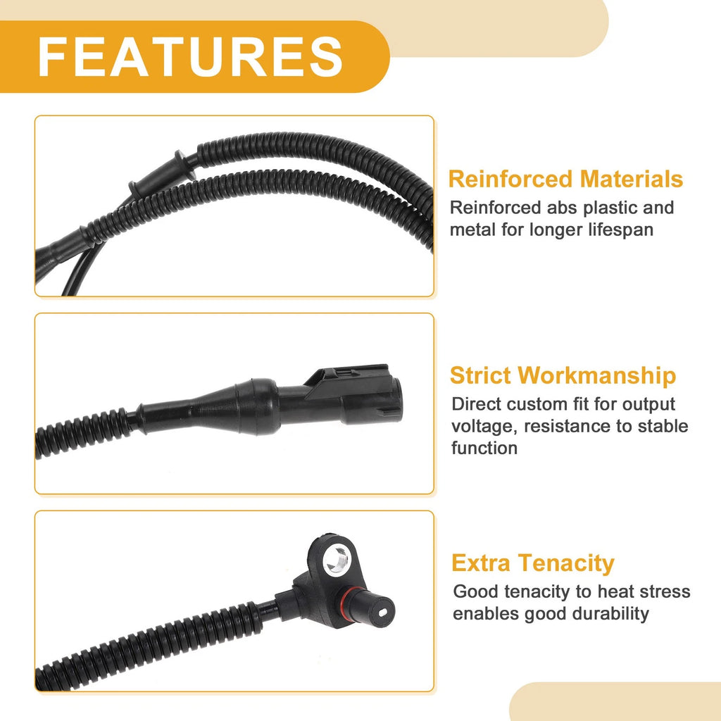ABS Wheel Speed Sensor No. 4G7Z2C204AA for Ford GT (2005–2006) Front