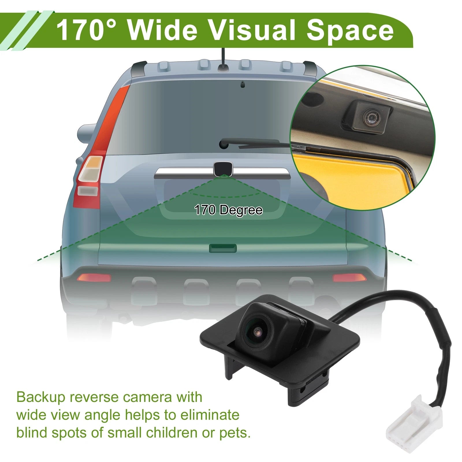Rear View Backup Camera for Mazda 3 Sedan (No.B61T-67-RC0)