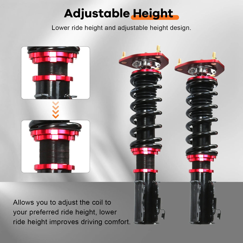 Coilovers for Nissan 240SX S13 (1989–1994) Adjustable Height Suspension Kit