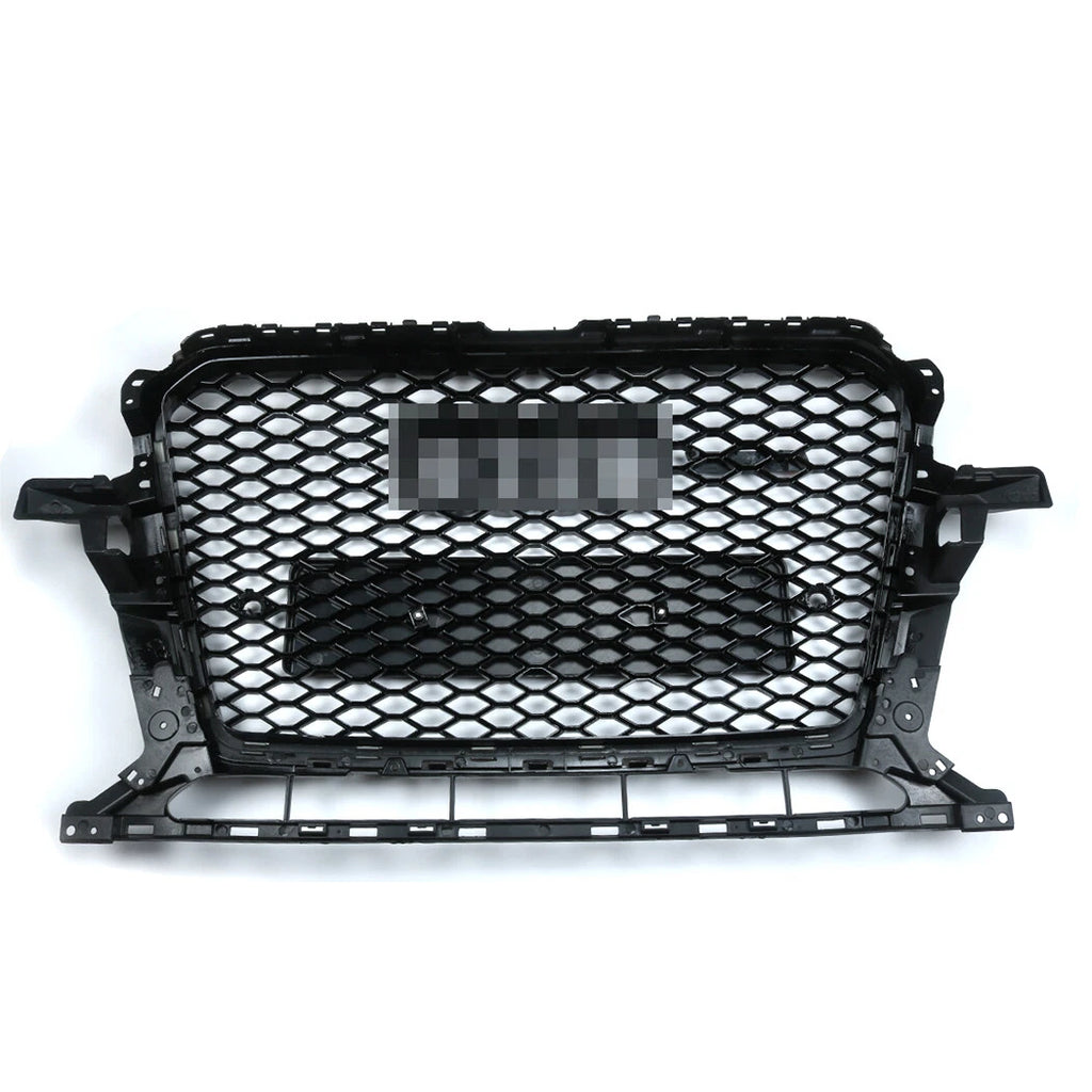 Honeycomb Mesh Sport RSQ5 Style Hex Grill Gloss Black for Audi Q5 (2013–2017)