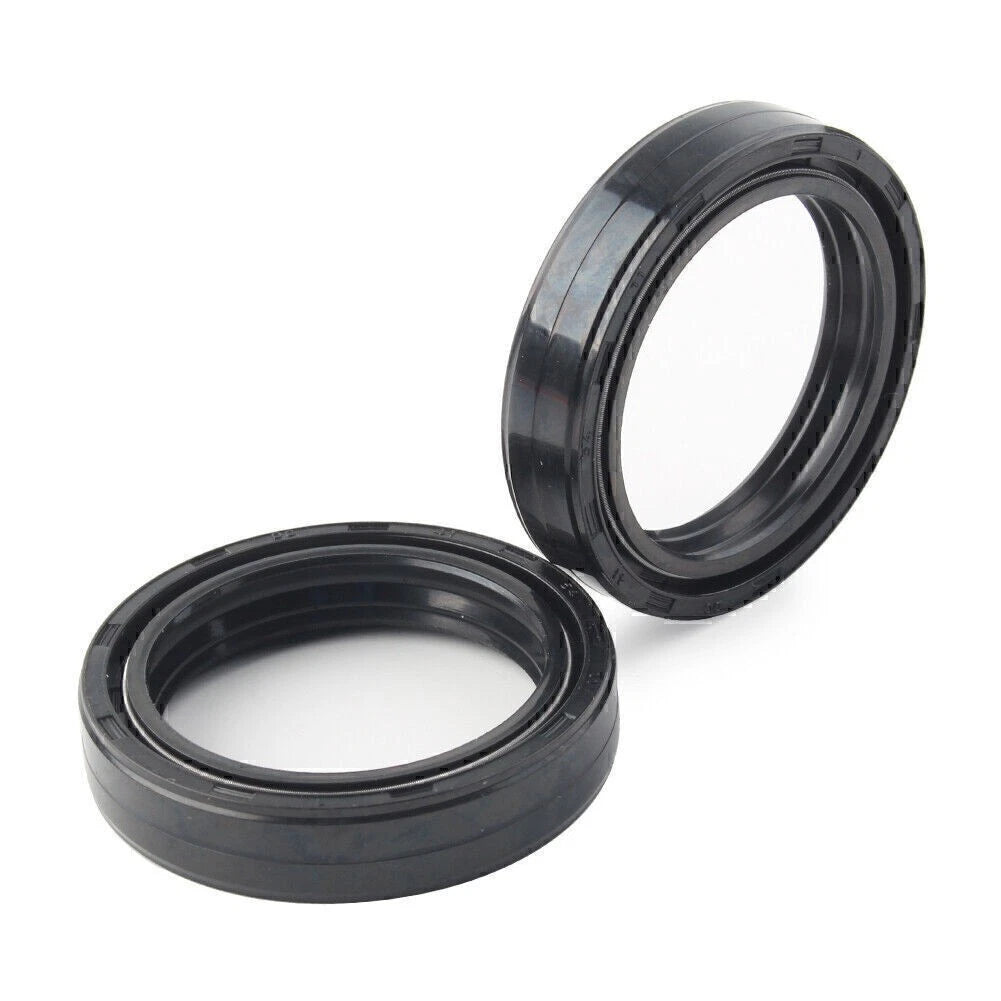 Set of 2 Fork Oil Seals for Motorcycle (49X60-10MM)