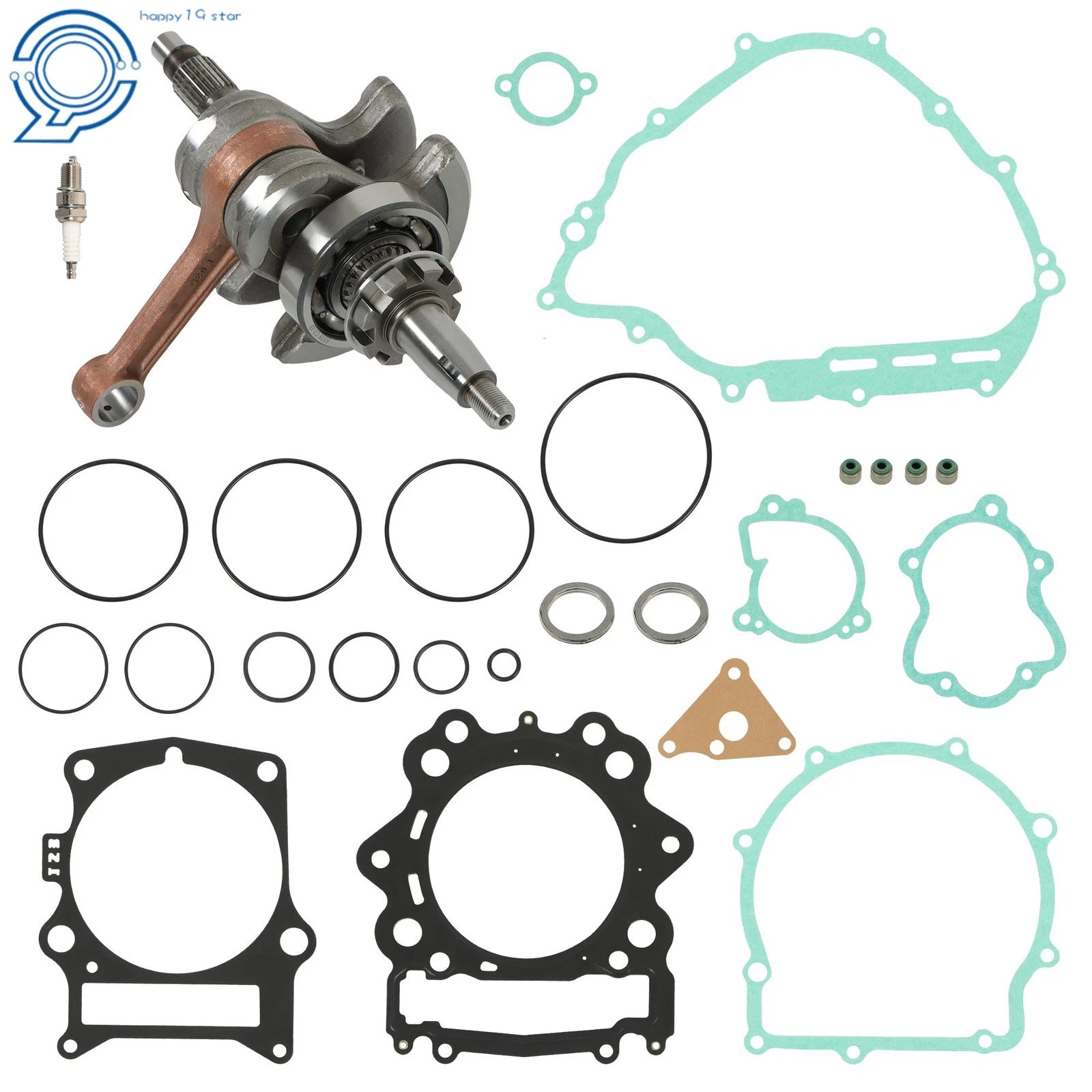 Crankshaft Full Gasket Kit for Yamaha Grizzly Kodiak Viking 700 (2014–2020)