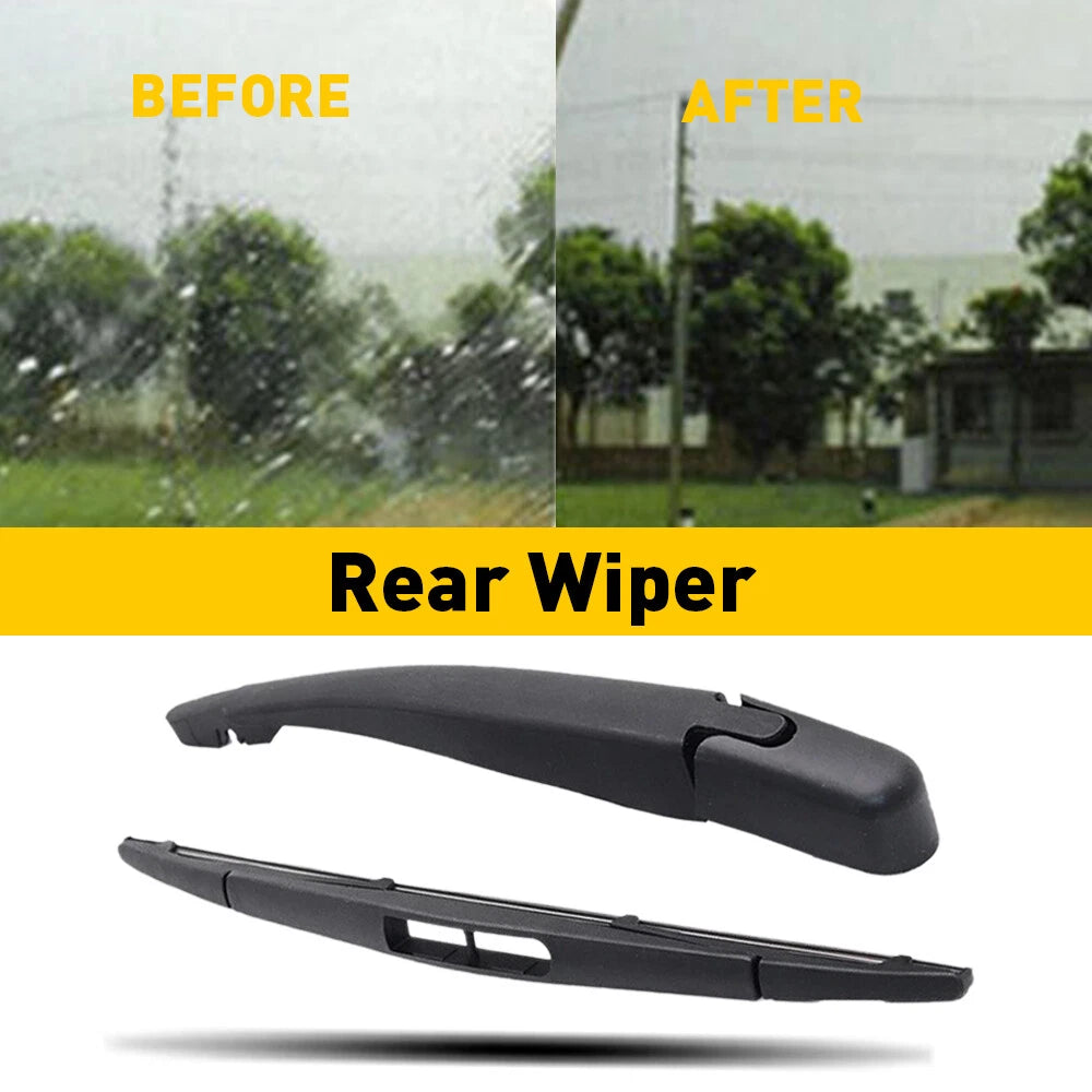 Set of 2 Rear Window Wiper Arm and Blade for Ford Flex (2009–2019)