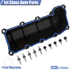 Left Valve Cover & Gasket for Dodge Dakota, Ram 1500, Jeep Liberty (2002–2012)