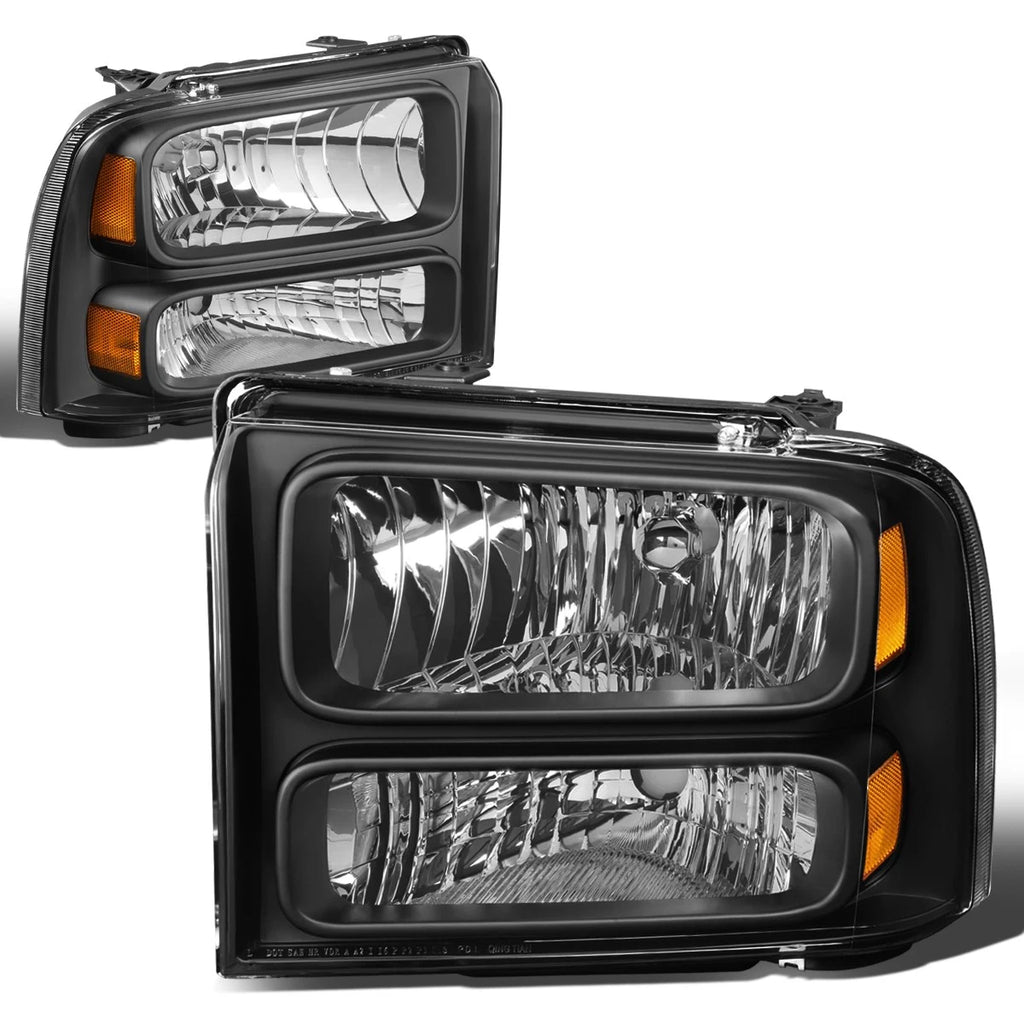 Headlight, Turn Signal Lamp & Chrome Fog Light for Super Duty (2005–2007)