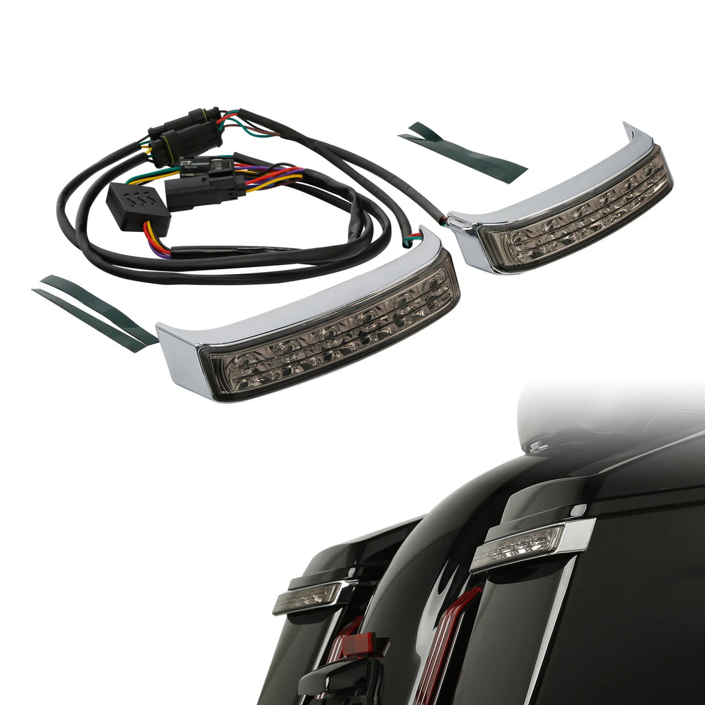 LED Saddlebag Run Brake Turn Lamp for Harley Touring Road Glide (2014–2023)
