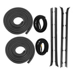 Set of 8 Door Window Run Sweep Felts Weatherstrip Seals for Chevy GMC (1981–1991)