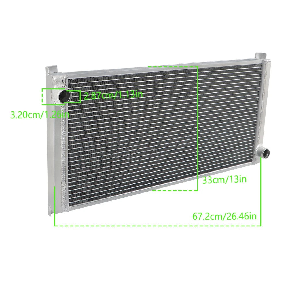 2-Row Aluminum Radiator for Mini Cooper Coupe S Clubman ONE (2007–2016)