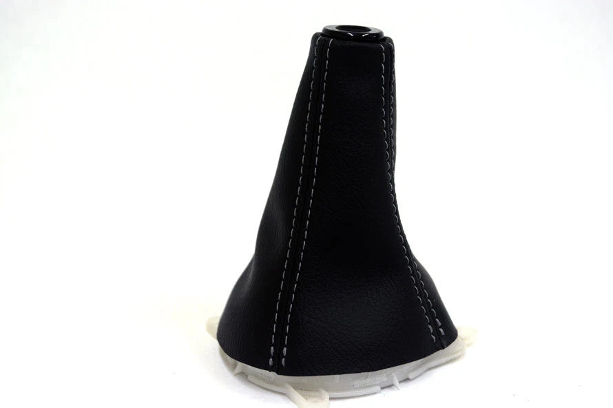 Manual Shift Boot Cover for Mitsubishi Lancer (2002–2007) Gray Stitch
