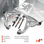 Set of 6 Front Control Arms with Ball Joints for Ford F-150 (2004–2008)