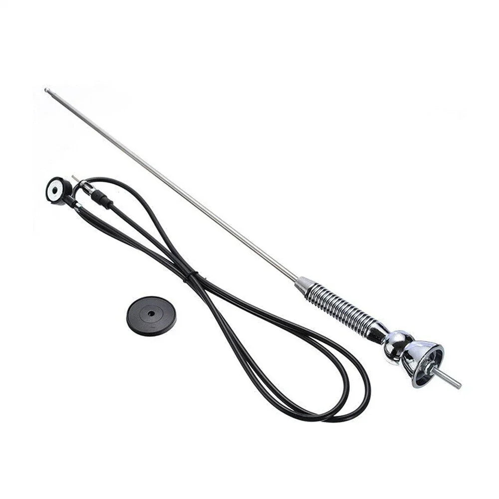 140cm Rubber Power Antenna for Universal Car Radio AM FM Signal