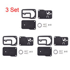 Set of 3 Fuel Pump Rebuild Diaphragm Kit for B&Stratton (393397, 401400, 402400, 402700)