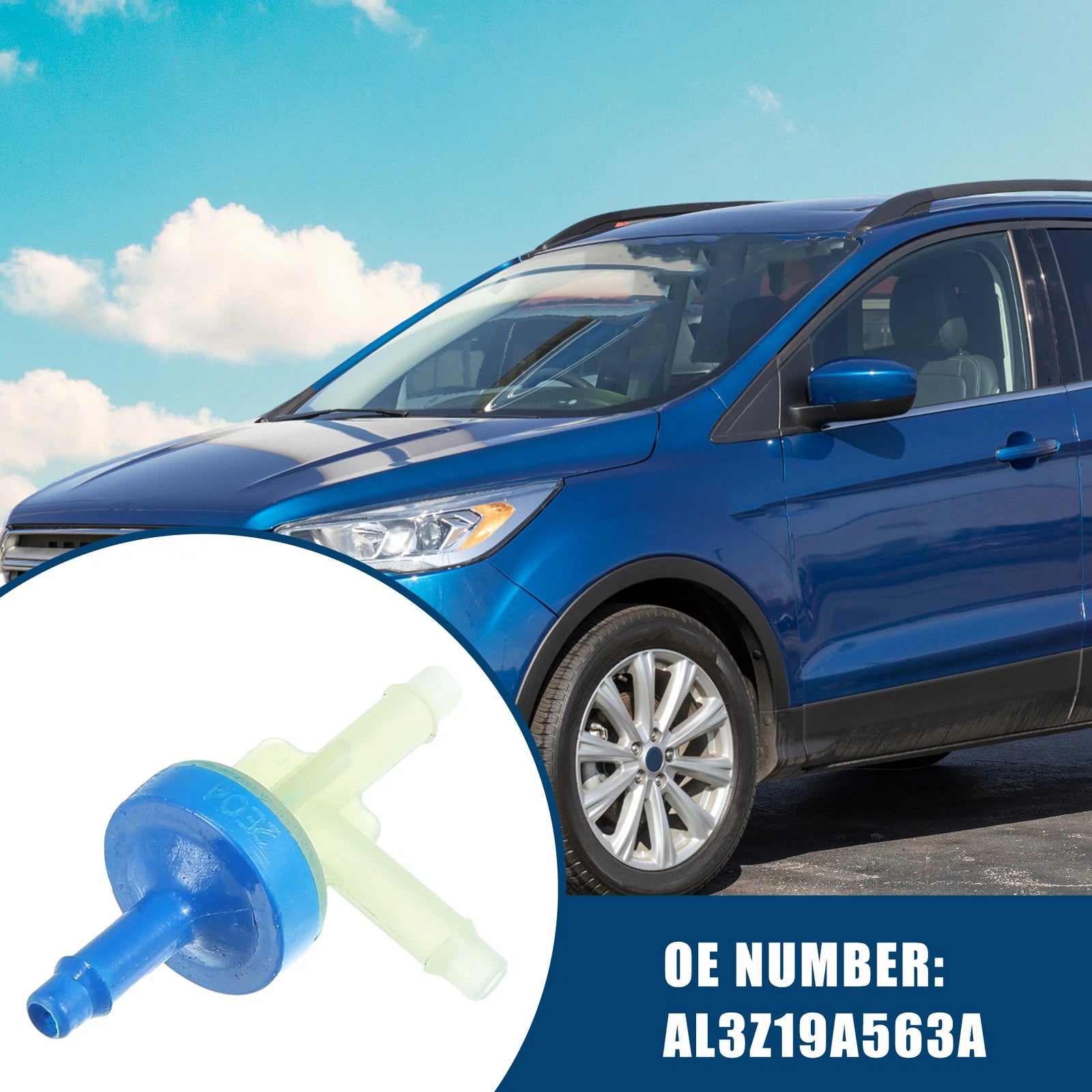 Vacuum Control Valve AL3Z19A563A for Ford Lincoln Navigator (2010–2017)