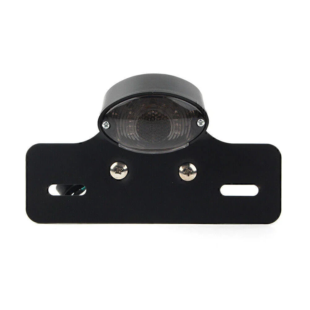 LED Tail Light Turn Signal Brake Plate for Universal Motorcycle 12V