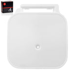 White Plastic Front Number Plate for Honda Z50R (1988–1999) #61136-GW8-670ZA