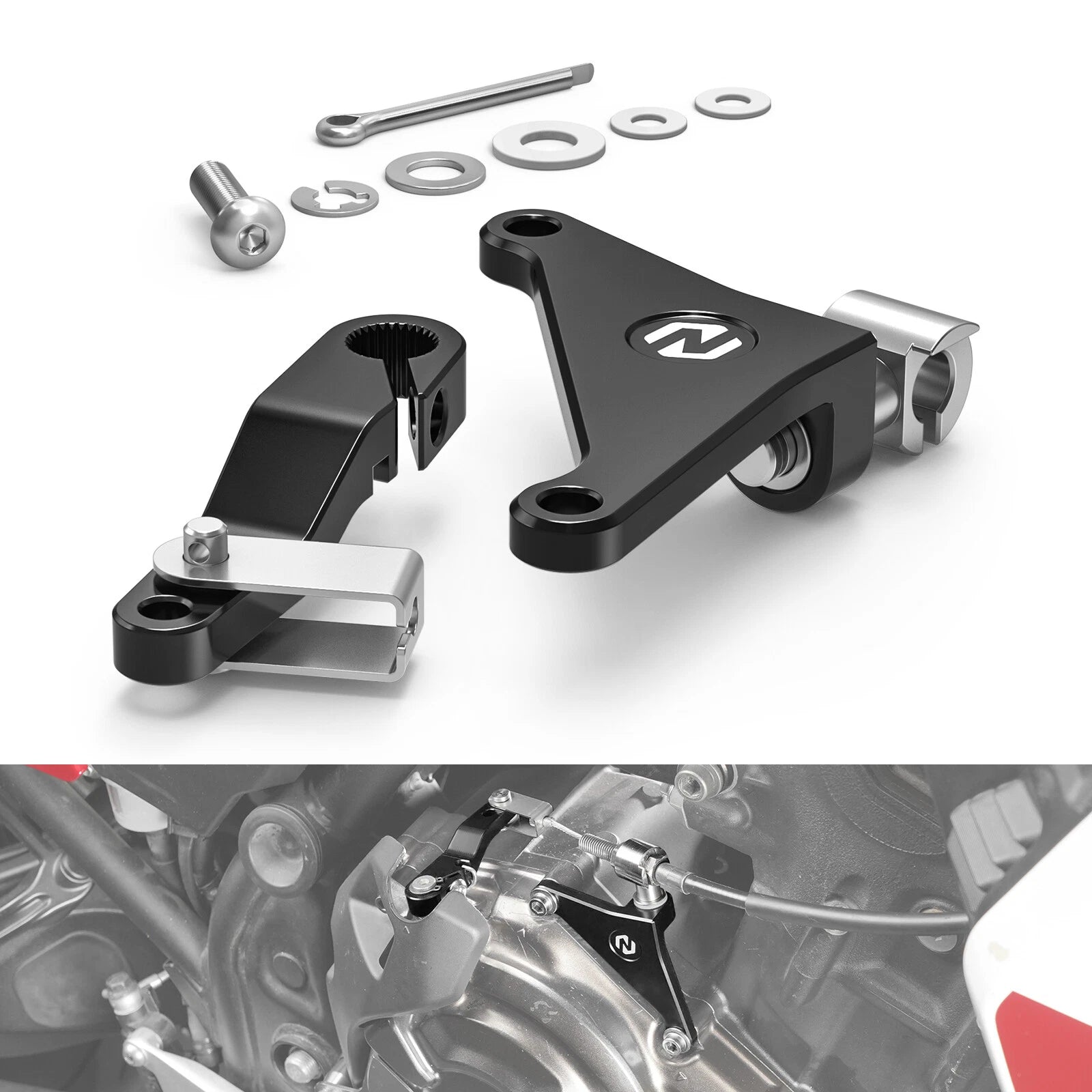 Upgraded Clutch Arm Lever & Bracket for Yamaha MT-07 (2018–2022)